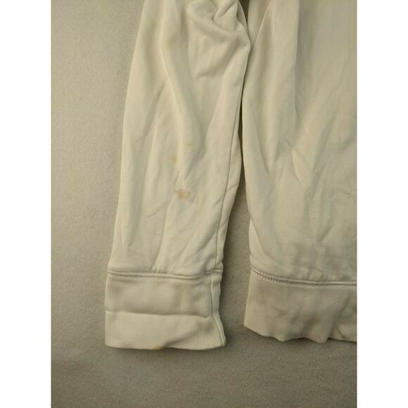 Womens LL Bean Full Zip Hoodie Sweatshirt Size S Regular White Logo - Picture 3 of 9